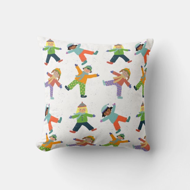 Almofada Dia da Neve (Frente)