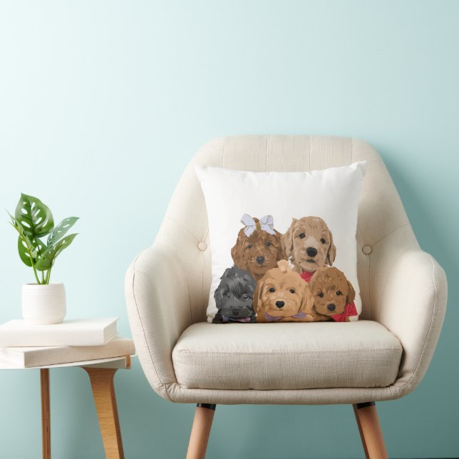 Almofada Dia da Puppia 16x16 (Cadeira)