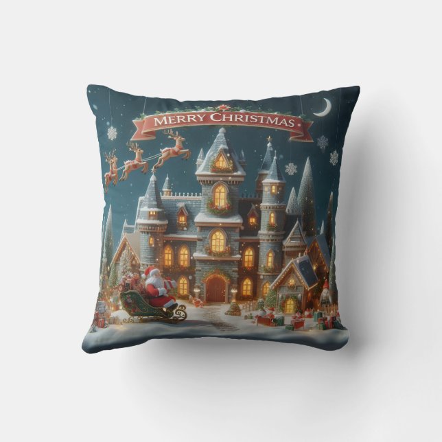 Almofada Dia das Férias de Natal (Verso)