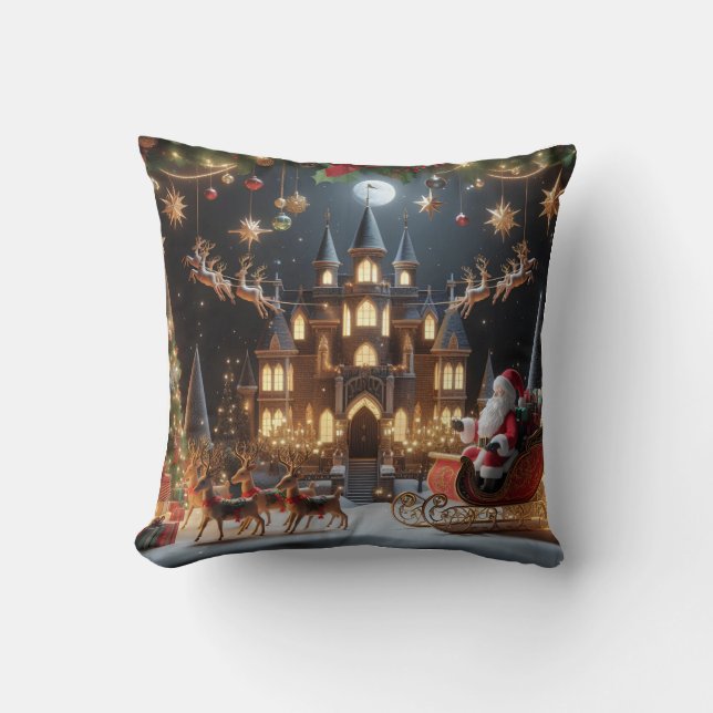 Almofada Dia das Férias de Natal (Frente)