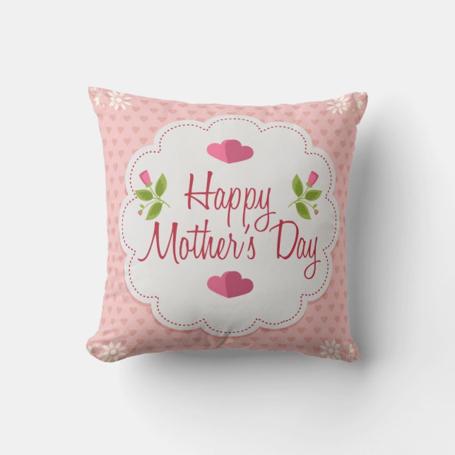 Almofada Dia das mães feliz (Frente)