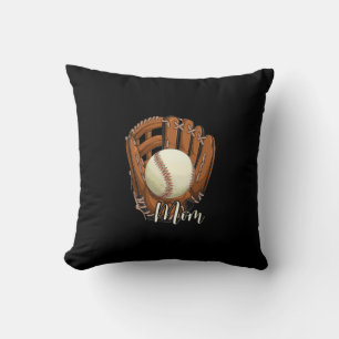 Almofada Dia de as mães de Beisebol Mãe Softball Mama