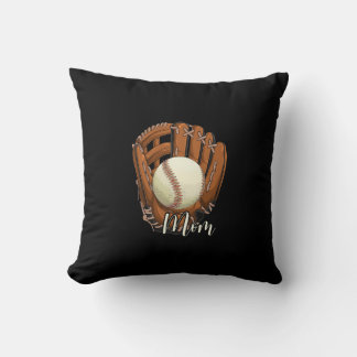 Almofada Dia de as mães de Beisebol Mãe Softball Mama
