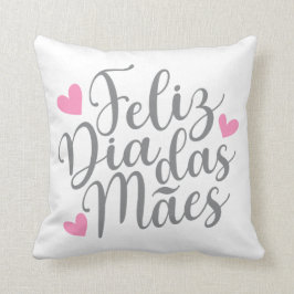 Almofada Dia de as mães Feliz Dia Das Mães| Travesseiro dec