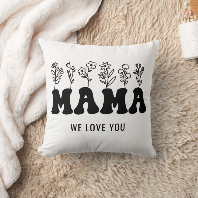 Almofada Dia de as mães Personalizado (Cobertor)