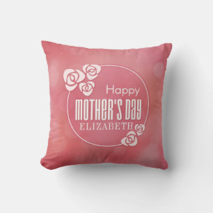 Almofada Dia de as mães Personalizado Elegante TRAVESSEIR