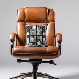 Almofada Dia de as mães sofisticado de colagem de fotos