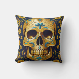 Almofada Dia De Los Muertos - Travesseiro decorativo