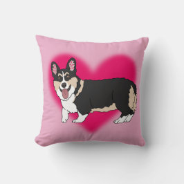 Almofada Dia de os namorados Corgi