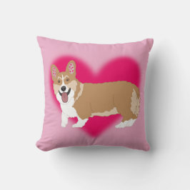 Almofada Dia de os namorados Corgi