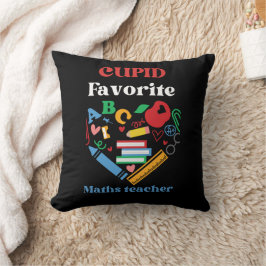 Almofada Dia de os namorados de professor de matemática fav