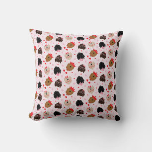 Almofada Dia de os namorados Mini Goldendoodle Dogs