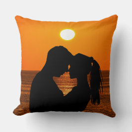 Almofada Dia de os namorados Romântico Para Foto Personaliz