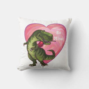 Almofada Dia de os namorados Tyrannosaurus