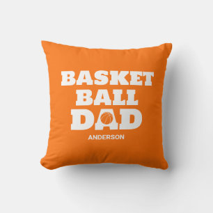 Almofada Dia de os pais de Pai de Basquete Personalizado