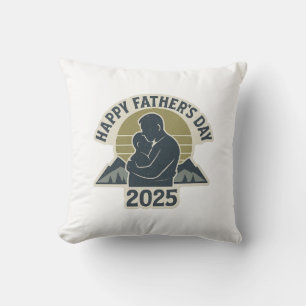 Almofada Dia de os pais Feliz 2025