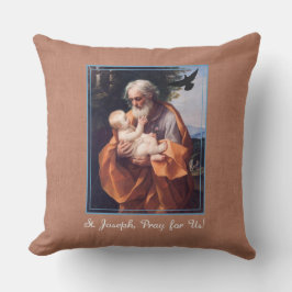 Almofada Dia de São José com o Menino Jesus