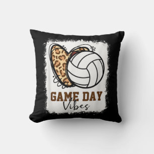 Almofada Dia de Voleibol Branqueado Vibes Mãe de Voleibol