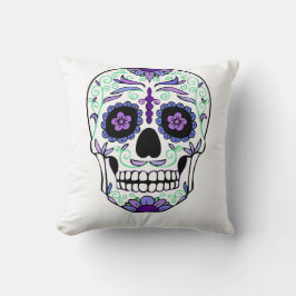 Almofada Dia do Crânio do Morto da Día de Muertos