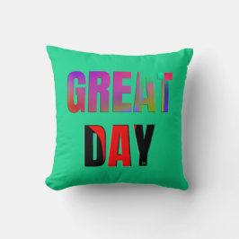 Almofada Dia do excelente.