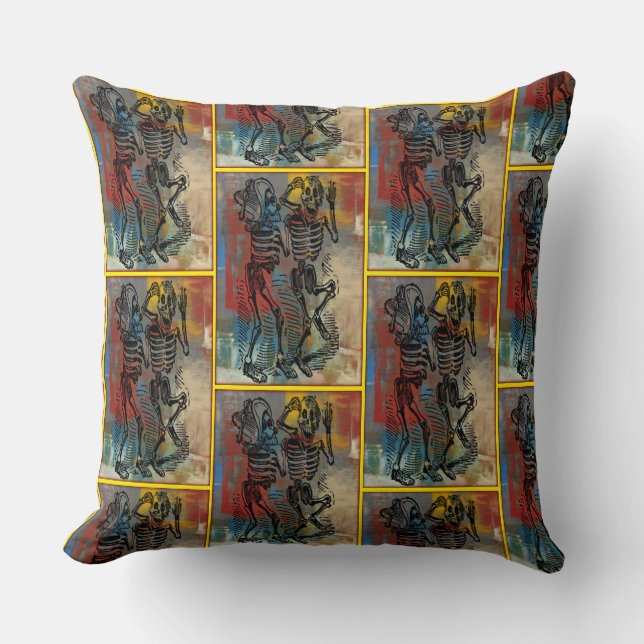 Almofada Dia do Travesseiro Morto - José Posada (Frente)