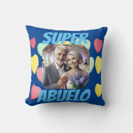 Almofada Dia dos Pais Super Vô | Mensagem de Amor em Espanh
