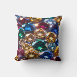 Almofada Diamantes De Muitas Cores