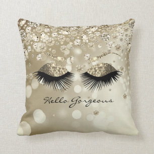 Almofada Diamond Bling Gorgee - Eyelash Dourado e Brows