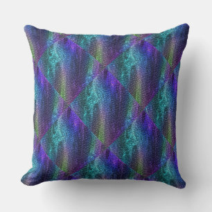 Almofada Diamond Dragon Skin MosaAzulejo Travesseiro decora