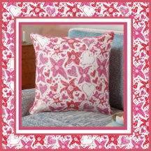 Diferente Estilo De Padrão De Flor E Coração