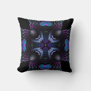 Almofada Dimensão Fractal Cushion Medieval Escuro