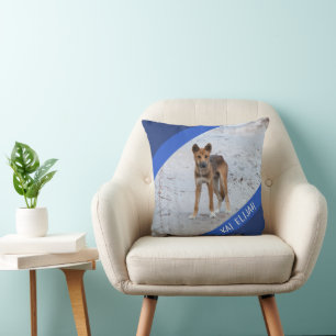 Almofada Dingo Austrália Cachorro Selvagem Personalizado Bl