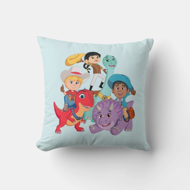 Almofada Dino Ranch Yee Haw! (Frente)