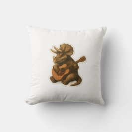 Almofada Dinossauro Tocando Violão