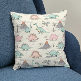 Almofada Dinossauros Cachorros na Terra Jurássica