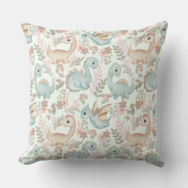 Almofada Dinossauros fofinhos de Pastel