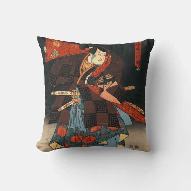 Almofada Diptych 1847 dos atores deixado (Frente)