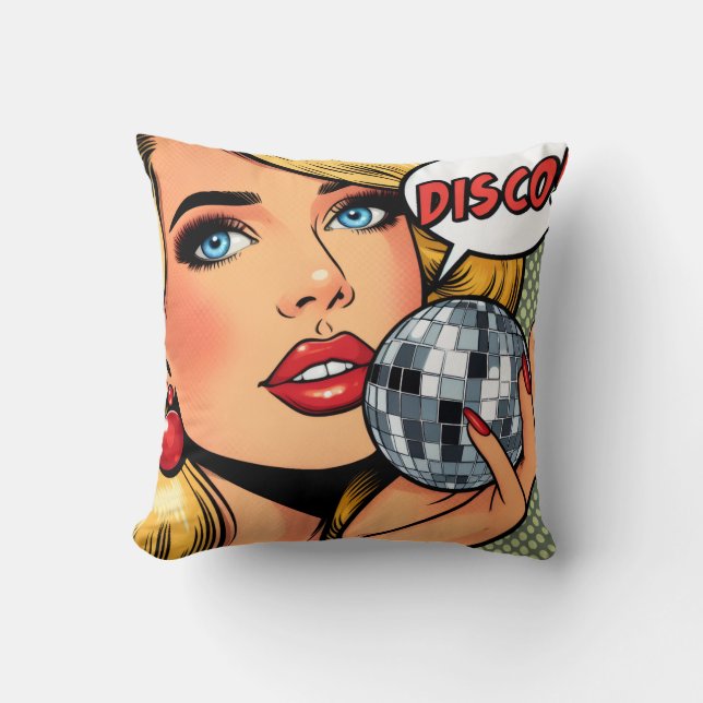 Almofada Disco Throw Cushion (Frente)