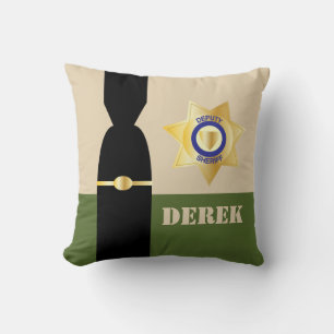 Almofada Distintivo de Delegado de Polícia Uniforme