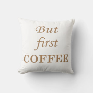 Almofada Ditos engraçados sobre café
