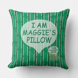 Almofada Diversão e Rico Personalizáveis 4 Folheto Folha