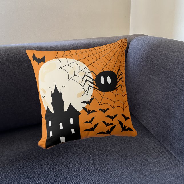 Almofada Divertido e Assustador Halloween (Criador carregado)