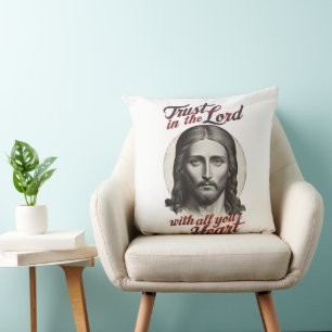 Almofada Divine Trust: Mensagem de Jesus