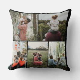 Almofada DIY YOUR | FAMILY Two Sided Family 5 Pictures