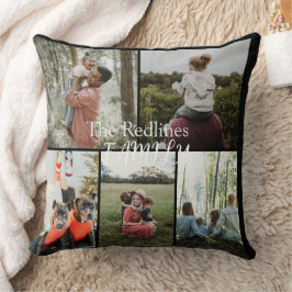 Almofada DIY YOUR | FAMILY Two Sided Family 5 Pictures