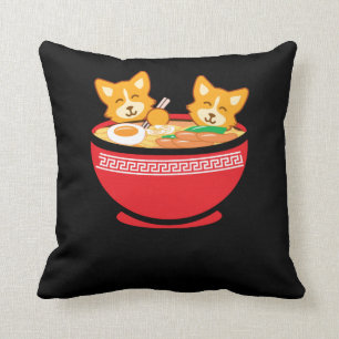 Almofada Do cão japonês do Corgi do Anime de Kawaii