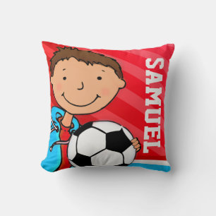 Almofada Do futebol conhecido do futebol do sobrinho dos