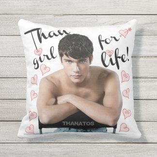 Almofada Do que a menina e o Hypnos você é um travesseiro