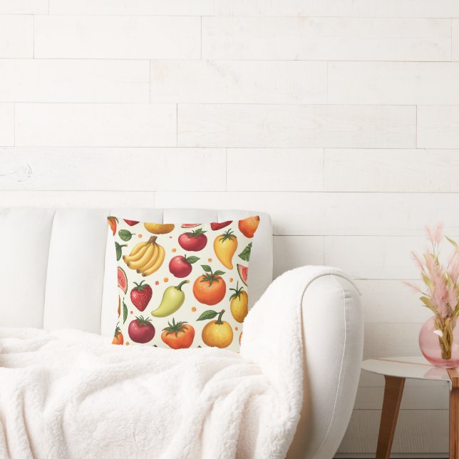 almofada do travesseiro de fruta (Sofá)