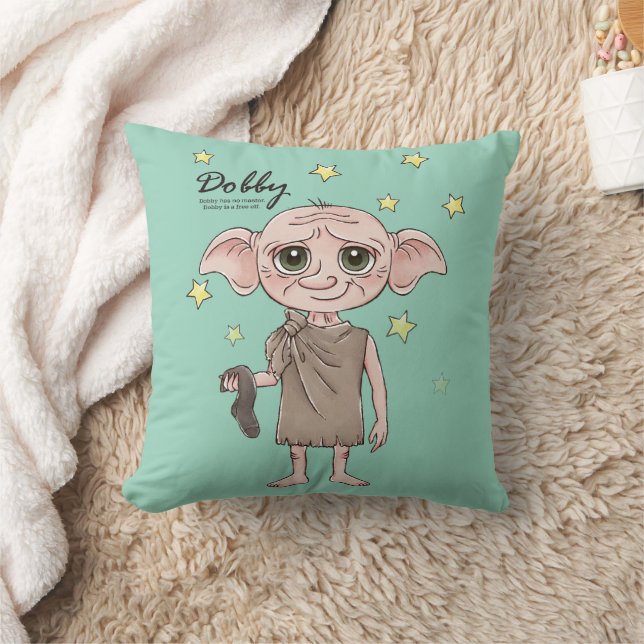 Almofada Dobby Watercolor Character Art (Cobertor)